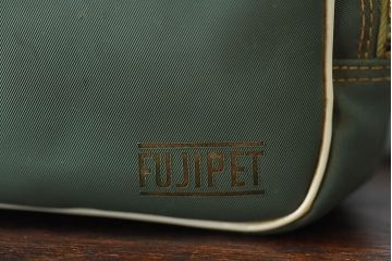 アンティーク雑貨　クラシックカメラ　ケース付き　富士フィルム　FUJIPET(フジペット)