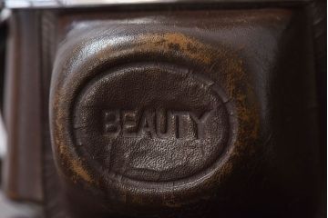 アンティーク雑貨　クラシックカメラ　太陽堂光機株式会社 ケース付き　BEAUTY SUPER(ビューティスーパー)35