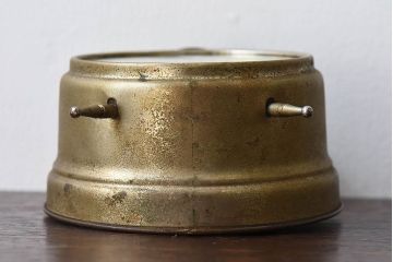 アンティーク雑貨　精工舎(SEIKOSHA)　明治〜大正期　へそ形目覚まし時計(置時計)