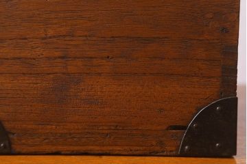 アンティーク雑貨 昭和レトロ 調湿性に優れた桐材のみで作られた硯箱(小引き出し)