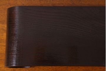 アンティーク雑貨　古民具　和モダンな空間に良く合うケヤキ材製の巻き花台(飾り台)(2)