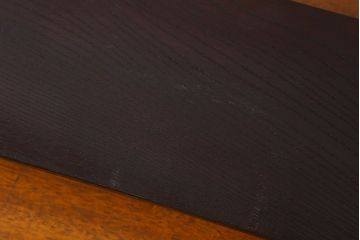 アンティーク雑貨　古民具　和モダンな空間に良く合うケヤキ材製の巻き花台(飾り台)(2)