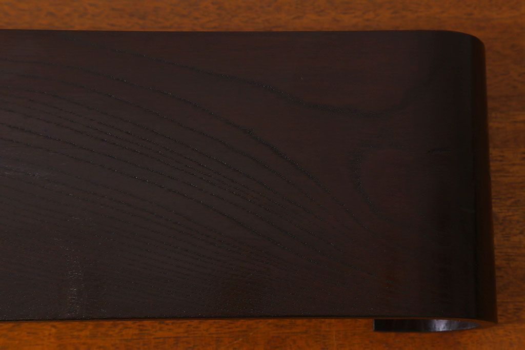 アンティーク雑貨　古民具　和モダンな空間に良く合うケヤキ材製の巻き花台(飾り台)(2)