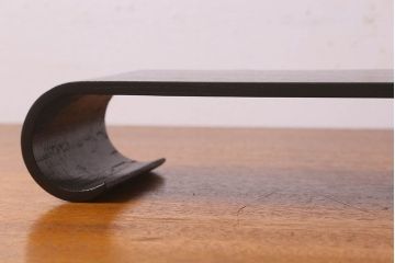 アンティーク雑貨　古民具　和モダンな空間に良く合うケヤキ材製の巻き花台(飾り台)(2)