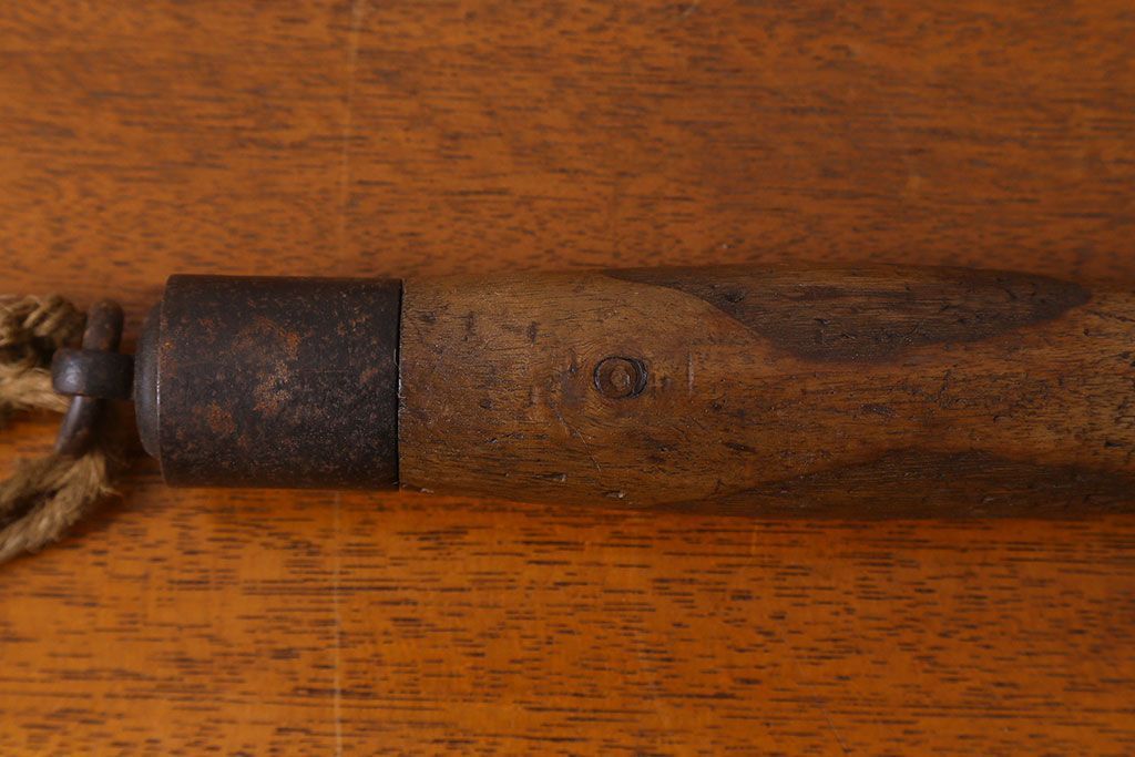 アンティーク雑貨　和製アンティーク　明治期の古い蔵戸の鉤(鍵)