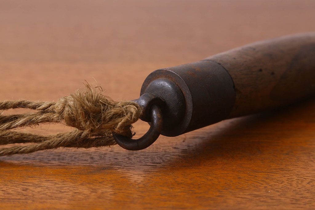 アンティーク雑貨　和製アンティーク　明治期の古い蔵戸の鉤(鍵)