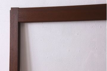 昭和レトロ　クリアガラス　懐かしさ漂うシンプルなガラス戸(引き戸)