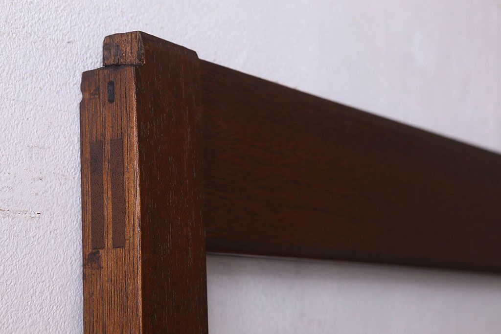 昭和レトロ　クリアガラス　懐かしさ漂うシンプルなガラス戸(引き戸)