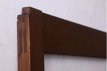 昭和レトロ　クリアガラス　懐かしさ漂うシンプルなガラス戸(引き戸)