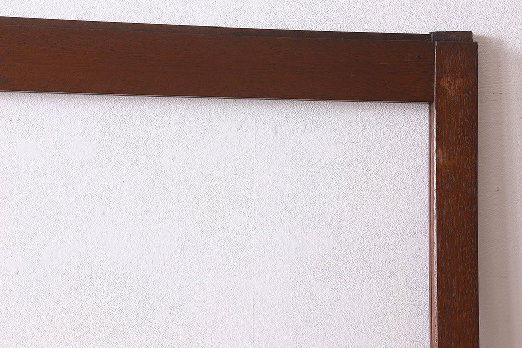 昭和レトロ　クリアガラス　懐かしさ漂うシンプルなガラス戸(引き戸)