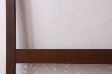 昭和レトロ　クリアガラス　懐かしさ漂うシンプルなガラス戸(引き戸)