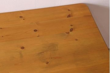 ブランド家具　中古　ペニーワイズ　引き出し付　温もりを感じるダイニングテーブル(机、リビングテーブル)