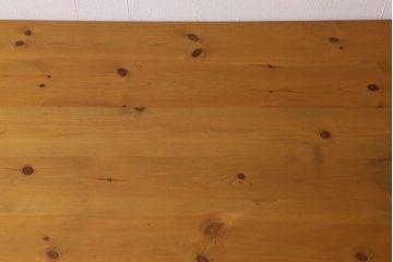 ブランド家具　中古　ペニーワイズ　引き出し付　温もりを感じるダイニングテーブル(机、リビングテーブル)