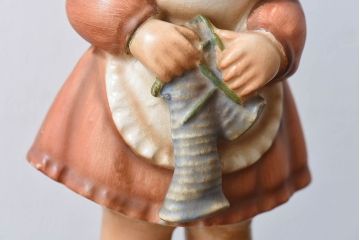 アンティーク雑貨　ビンテージ　日本製　ceramics japan ucagco　少女人形(フィギュリン、置物)