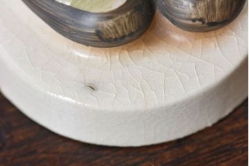 アンティーク雑貨　ビンテージ　日本製　ceramics japan ucagco　少女人形(フィギュリン、置物)