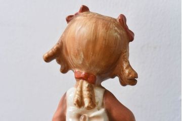 アンティーク雑貨　ビンテージ　日本製　ceramics japan ucagco　少女人形(フィギュリン、置物)