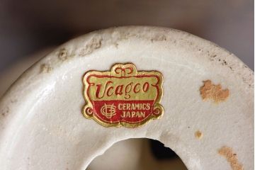 アンティーク雑貨　ビンテージ　日本製　ceramics japan ucagco　少女人形(フィギュリン、置物)