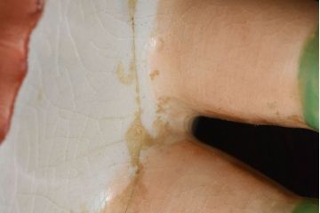 アンティーク雑貨　ビンテージ　日本製　ceramics japan ucagco　少女人形(フィギュリン、置物)