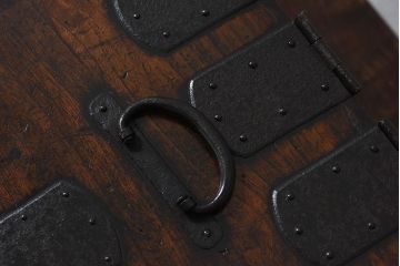 アンティーク雑貨　和製アンティーク　古い質感が味のある硯箱(小引き出し、小箱、小物入れ、木箱)