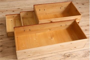 アンティーク家具　和製アンティーク　台輪付き!観音開き時代箪笥ローボード(ローチェスト、引き出し、衣装箪笥、テレビ台)