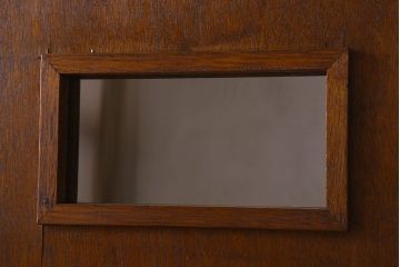 昭和レトロ　温かみのある質感が素敵な木製ドア(扉)