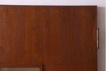 昭和レトロ　温かみのある質感が素敵な木製ドア(扉)
