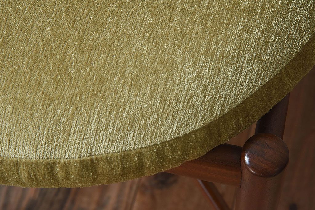 北欧家具　G-PLAN(ジープラン)　Fresco(フレスコ)　明るい色合いが素敵なビンテージサーキュラーチェア(ダイニングチェア、椅子)(1)