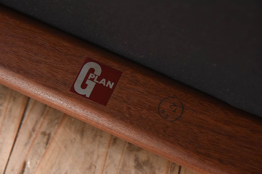 北欧家具　G-PLAN(ジープラン)　Fresco(フレスコ)　明るい色合いが素敵なビンテージサーキュラーチェア(ダイニングチェア、椅子)(2)