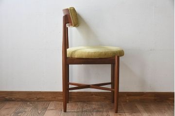 北欧家具　G-PLAN(ジープラン)　Fresco(フレスコ)　明るい色合いが素敵なビンテージサーキュラーチェア(ダイニングチェア、椅子)(3)