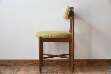 北欧家具　G-PLAN(ジープラン)　Fresco(フレスコ)　明るい色合いが素敵なビンテージサーキュラーチェア(ダイニングチェア、椅子)(3)