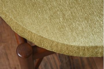 北欧家具　G-PLAN(ジープラン)　Fresco(フレスコ)　明るい色合いが素敵なビンテージサーキュラーチェア(ダイニングチェア、椅子)(3)