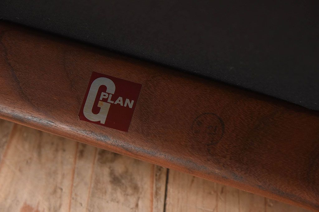 北欧家具　G-PLAN(ジープラン)　Fresco(フレスコ)　明るい色合いが素敵なビンテージサーキュラーチェア(ダイニングチェア、椅子)(3)