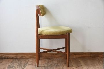 北欧家具　G-PLAN(ジープラン)　Fresco(フレスコ)　明るい色合いが素敵なビンテージサーキュラーチェア(ダイニングチェア、椅子)