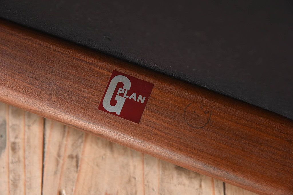 北欧家具　G-PLAN(ジープラン)　Fresco(フレスコ)　明るい色合いが素敵なビンテージサーキュラーチェア(ダイニングチェア、椅子)