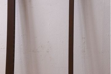 昭和レトロ　クリアガラス使用　モダンな雰囲気漂うフィックス窓1枚(ガラス戸、はめ殺し戸、明り取り、明かり取り)(R-026044)