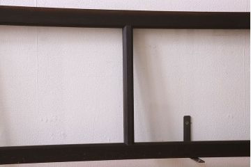 和製アンティーク　和モダンな雰囲気漂う明り取り(明かり取り、窓)2枚セット