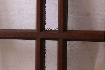 昭和レトロ　ダイヤガラス・クリアガラス使用　懐かしさ漂うガラス戸(窓、引き戸)