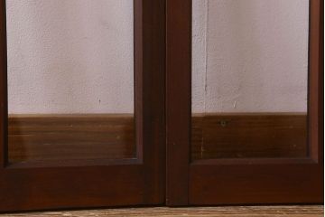 昭和レトロ　ダイヤガラス・クリアガラス使用　懐かしさ漂うガラス戸(窓、引き戸)