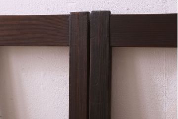 昭和レトロ　ダイヤガラス・クリアガラス使用　懐かしさ漂うガラス戸(窓、引き戸)