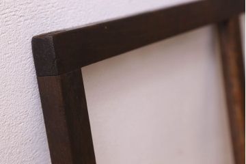 和製アンティーク　シンプルで馴染みやすい　フィックス窓(ガラス戸、はめ殺し戸、明り取り、明かり取り)