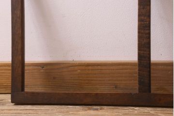 和製アンティーク　シンプルで馴染みやすい　フィックス窓(ガラス戸、はめ殺し戸、明り取り、明かり取り)