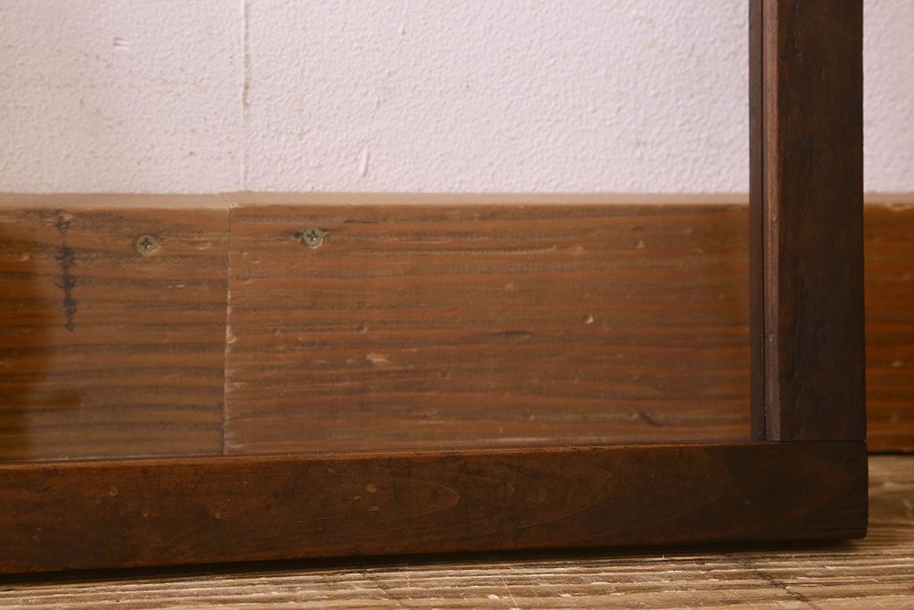 和製アンティーク　シンプルで馴染みやすい　フィックス窓(ガラス戸、はめ殺し戸、明り取り、明かり取り)