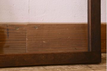 和製アンティーク　シンプルで馴染みやすい　フィックス窓(ガラス戸、はめ殺し戸、明り取り、明かり取り)