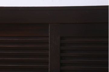 アンティーク家具　和製アンティーク　明治期!古い木製の美濃帳場箪笥(収納箪笥、収納棚)