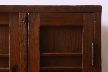 レトロ家具　和製アンティーク　レトロな雰囲気漂う下駄箱(収納棚、戸棚、本箱)