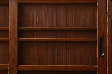 レトロ家具　和製アンティーク　レトロな雰囲気漂う下駄箱(収納棚、戸棚、本箱)