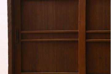 レトロ家具　和製アンティーク　レトロな雰囲気漂う下駄箱(収納棚、戸棚、本箱)