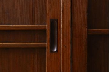 レトロ家具　和製アンティーク　レトロな雰囲気漂う下駄箱(収納棚、戸棚、本箱)