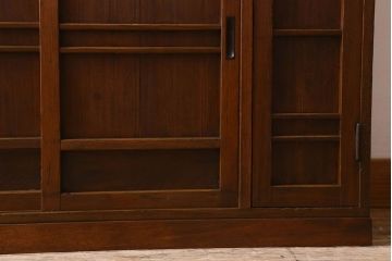 レトロ家具　和製アンティーク　レトロな雰囲気漂う下駄箱(収納棚、戸棚、本箱)