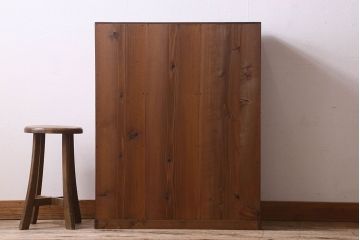 レトロ家具　和製アンティーク　レトロな雰囲気漂う下駄箱(収納棚、戸棚、本箱)